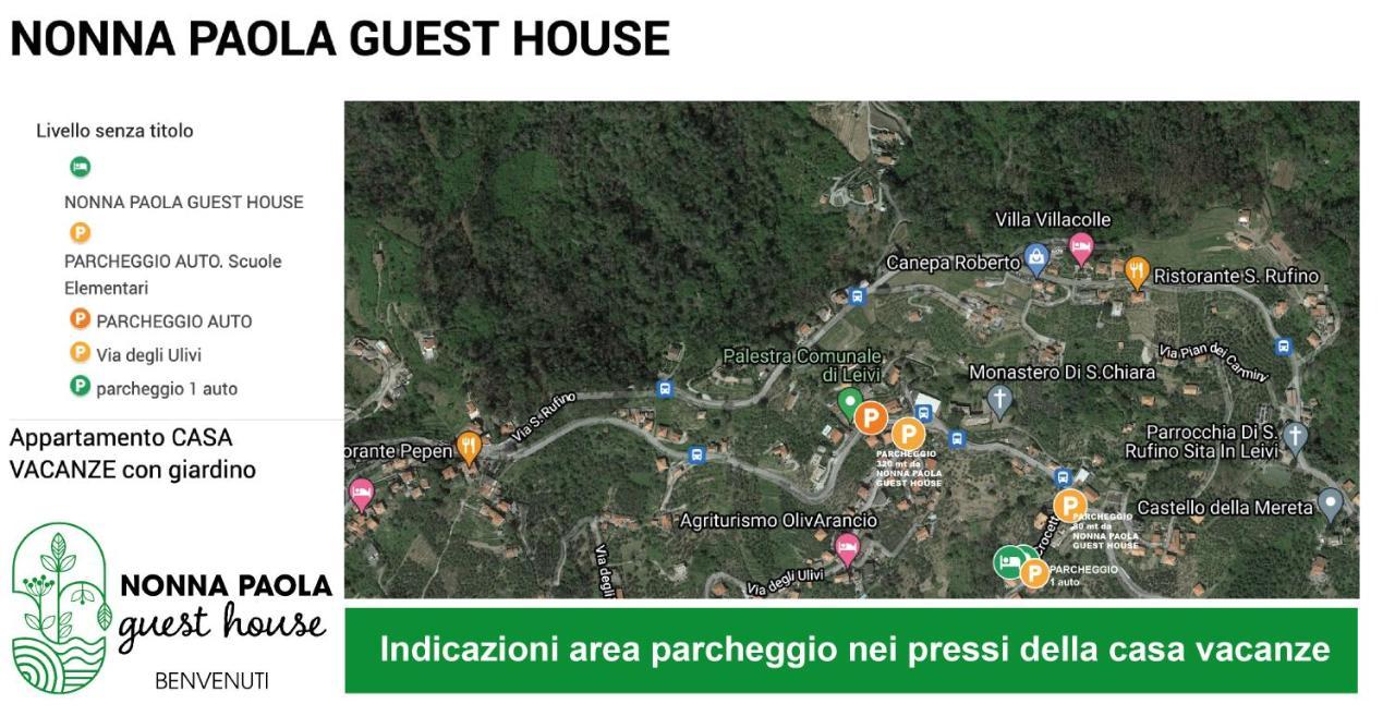 Nonna Paola Guest House Leivi Exteriér fotografie